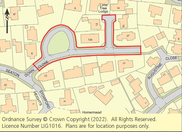 Lot: 63 - AREA OF LAND AND ROADWAY -